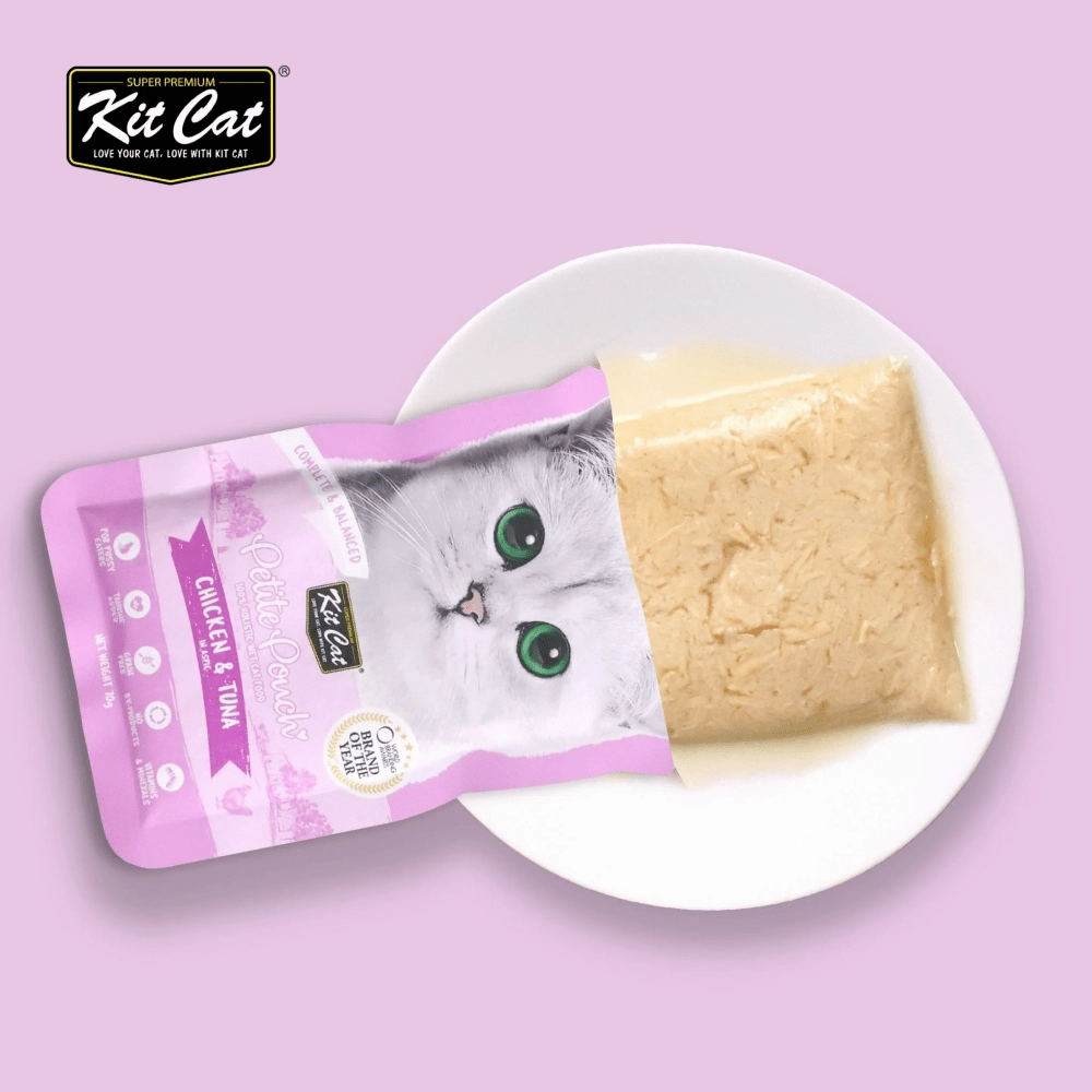 Kit Cat Chicken and Tuna Cat Wet Food