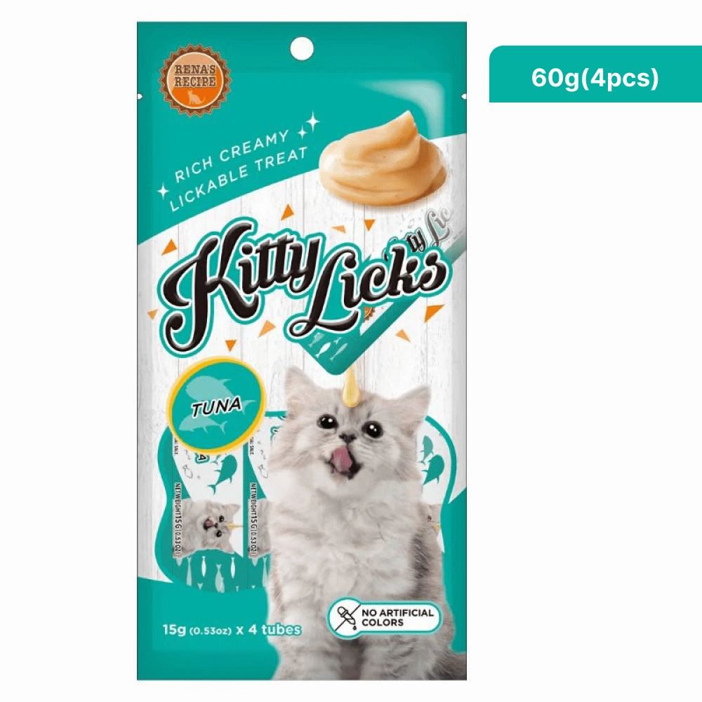Kitty Licks Chicken Flavour and Tuna Cat Treats Combo