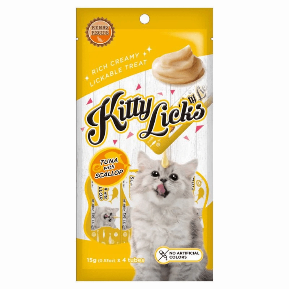 Kitty Licks Tuna Scallop Cat Treats
