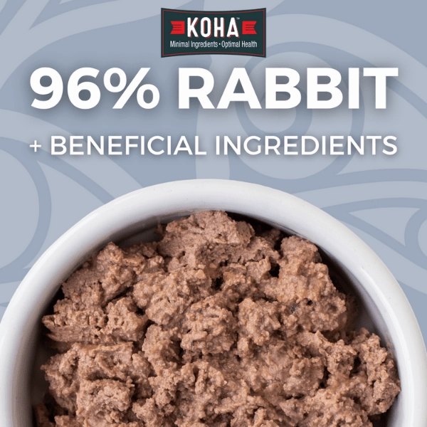 KOHA LID Rabbit Pate Canned Cat Food