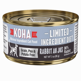 KOHA LID Rabbit Pate Canned Cat Food