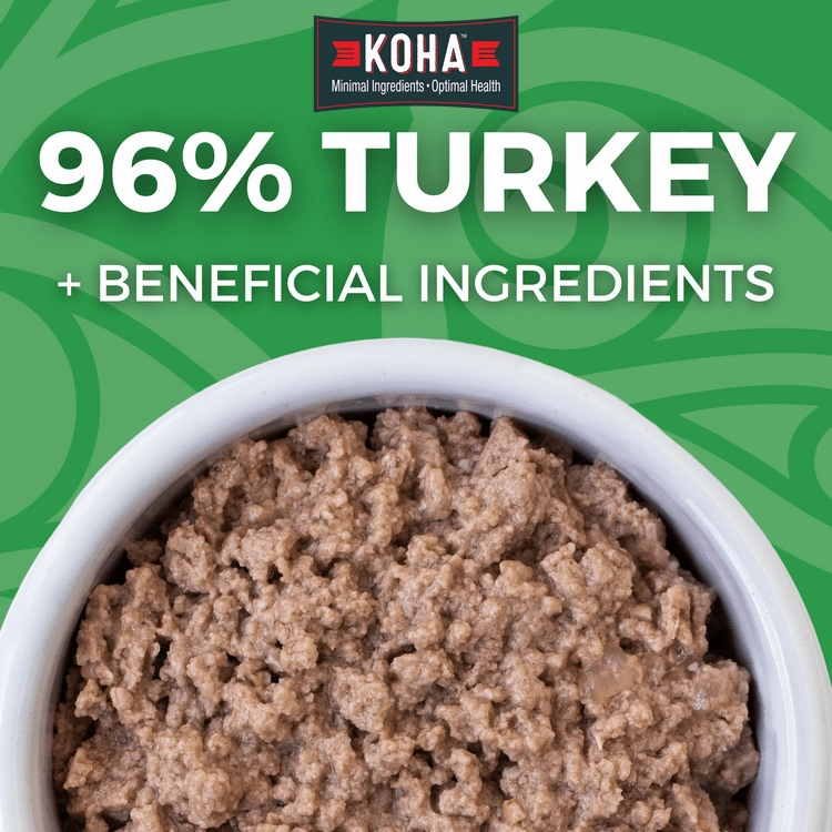 KOHA LID Turkey Pt Canned Cat Food, 3oz