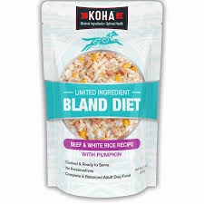 Koha Limited Ingredient Beef & White Rice Bland Diet for Dogs