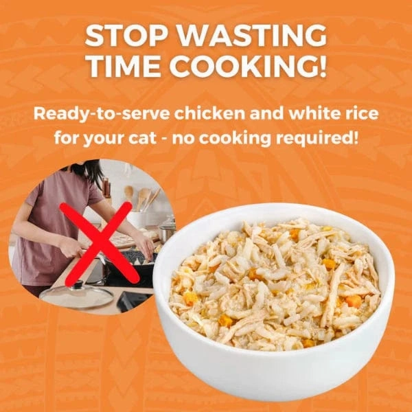 KOHA Limited Ingredient Bland Diet Chicken & White Rice Recipe for Cats