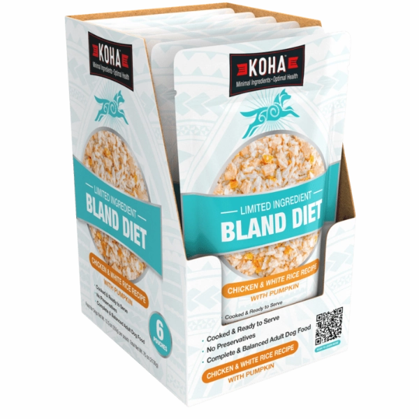 KOHA Limited Ingredient Bland Diet Chicken & White Rice Recipe for Dogs