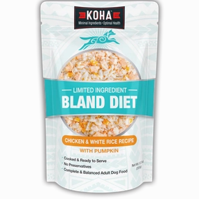 Koha Limited Ingredient Chicken & White Rice Bland Diet for Dogs