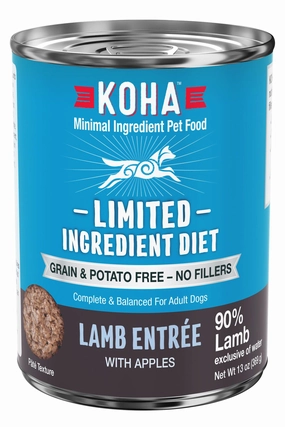 Koha Limited Ingredient Lamb Entree Wet Dog Food