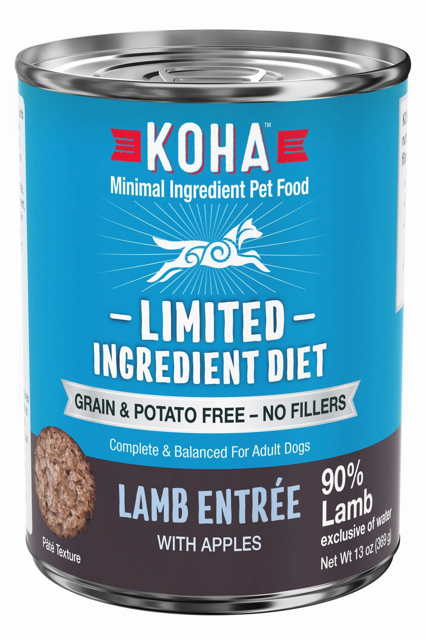 Koha Limited Ingredient Lamb Entree Wet Dog Food