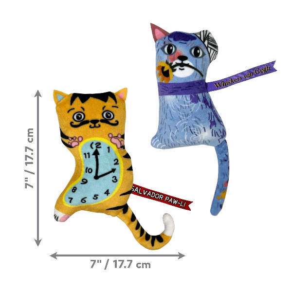 KONG Artz Dali & Van Gogh Cat Toy