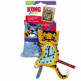 KONG Artz Dali & Van Gogh Cat Toy