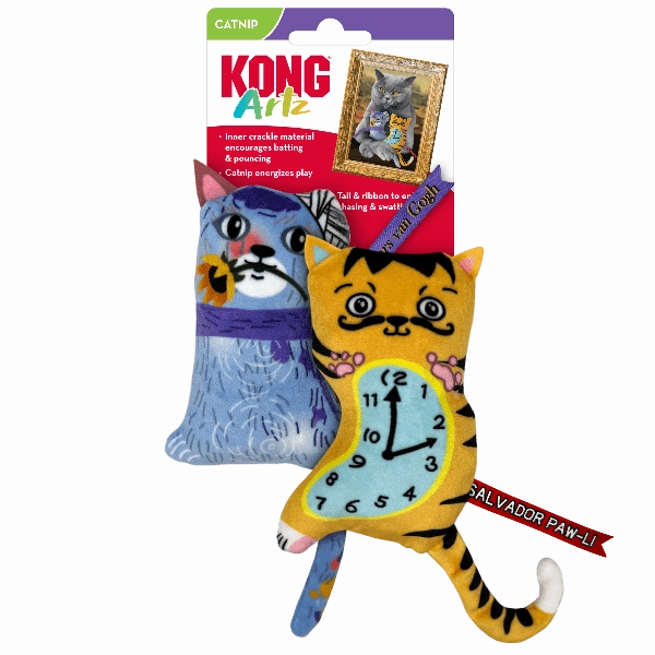 KONG Artz Dali & Van Gogh Cat Toy