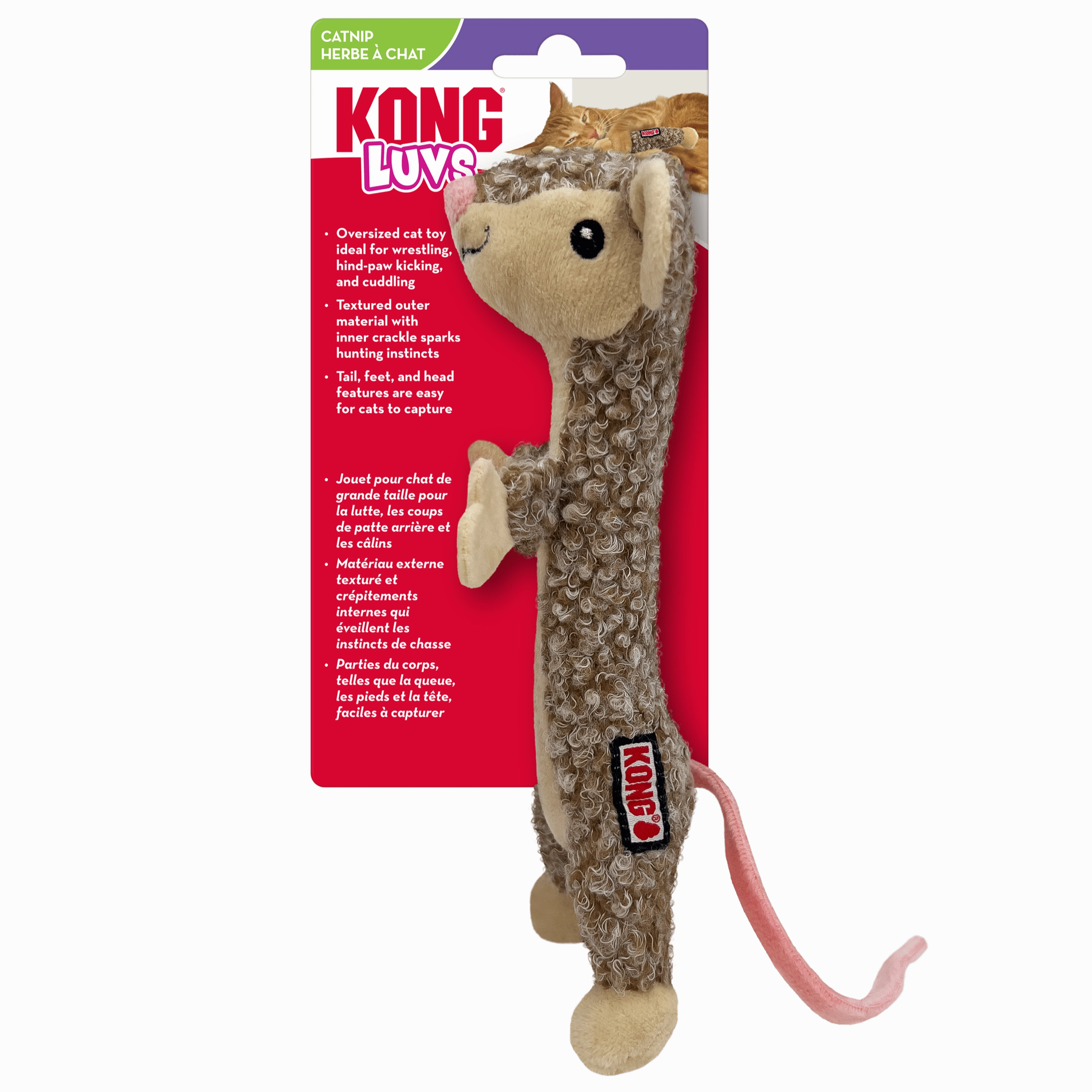 KONG Cat Luvs Mouse Cat Toy