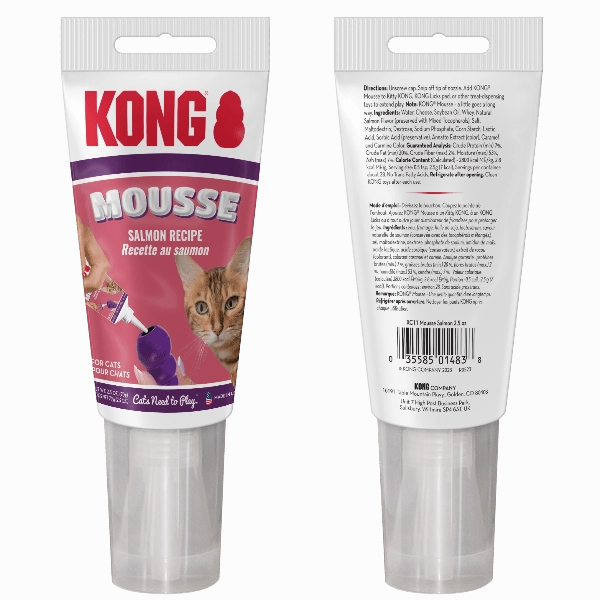 KONG Mousse Salmon Treat For Cats