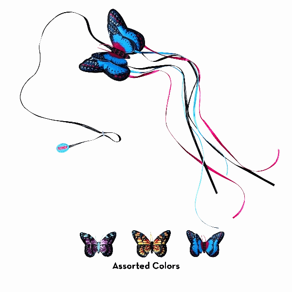 KONG Teaser Butterfly Cat Toy