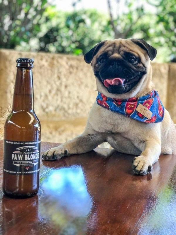L'Barkery Paw Blonde Bottle