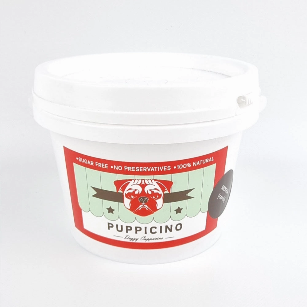 L'Barkery Puppicino Bulk Tub - Mocha (20 serves)