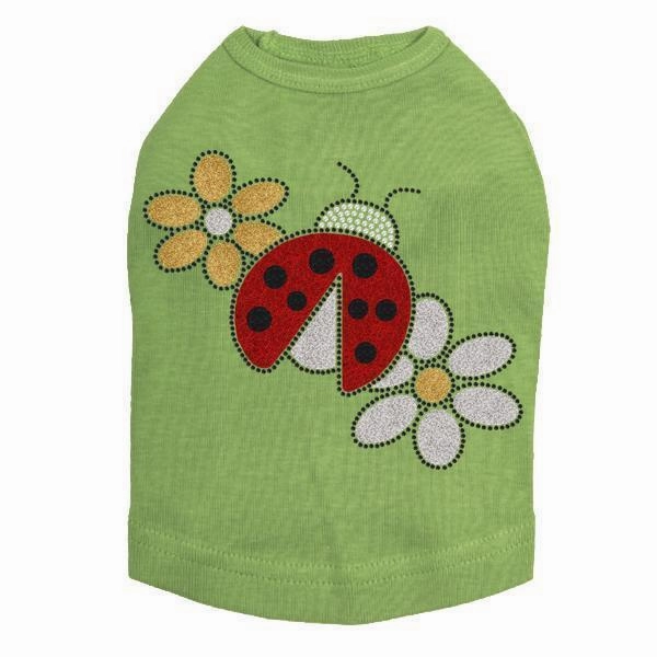 Lady Bug Dog Tank