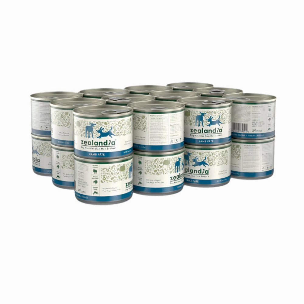 Lamb Pate Staple with Green Mussels Adult Dog Can