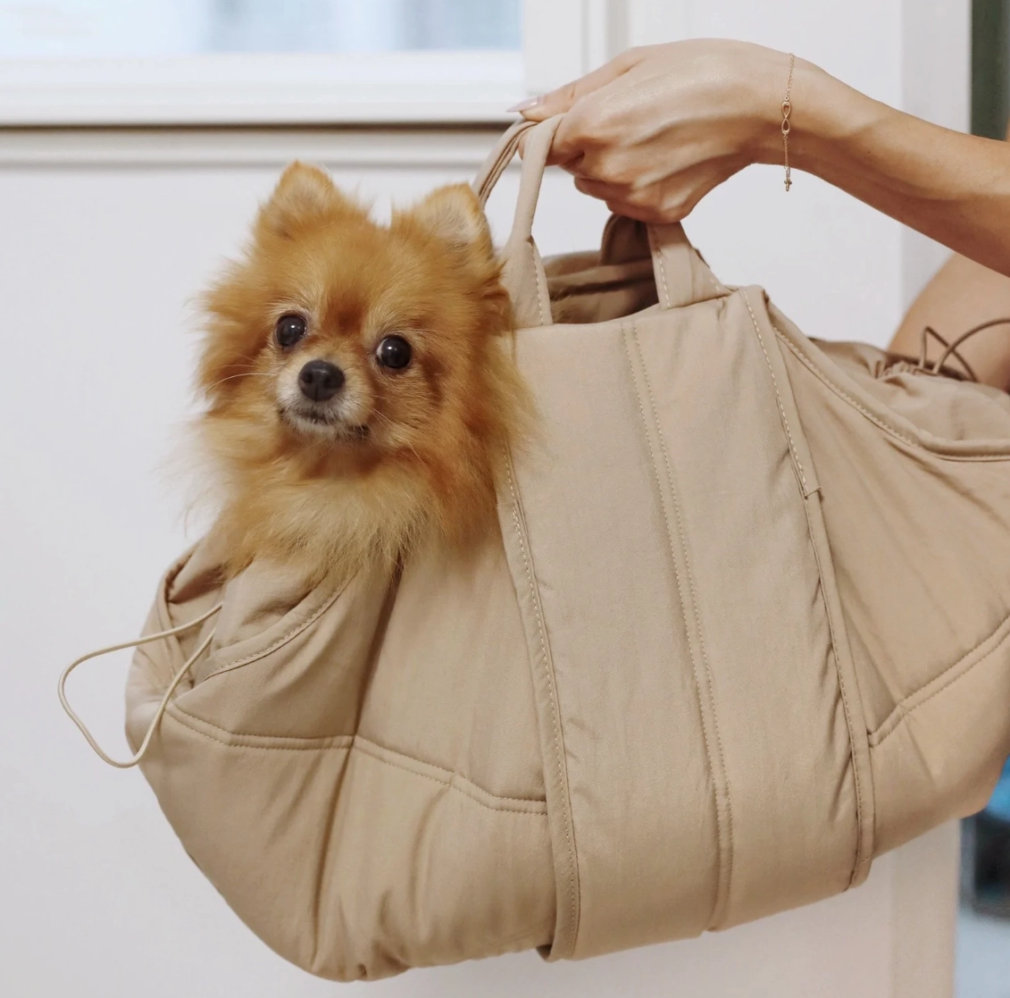 Lambwolf - OLLA Petite Pet Carrycot (Camel)