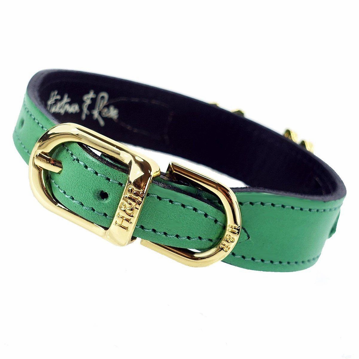 Leap Frog Collection Dog Collar Kelly Green