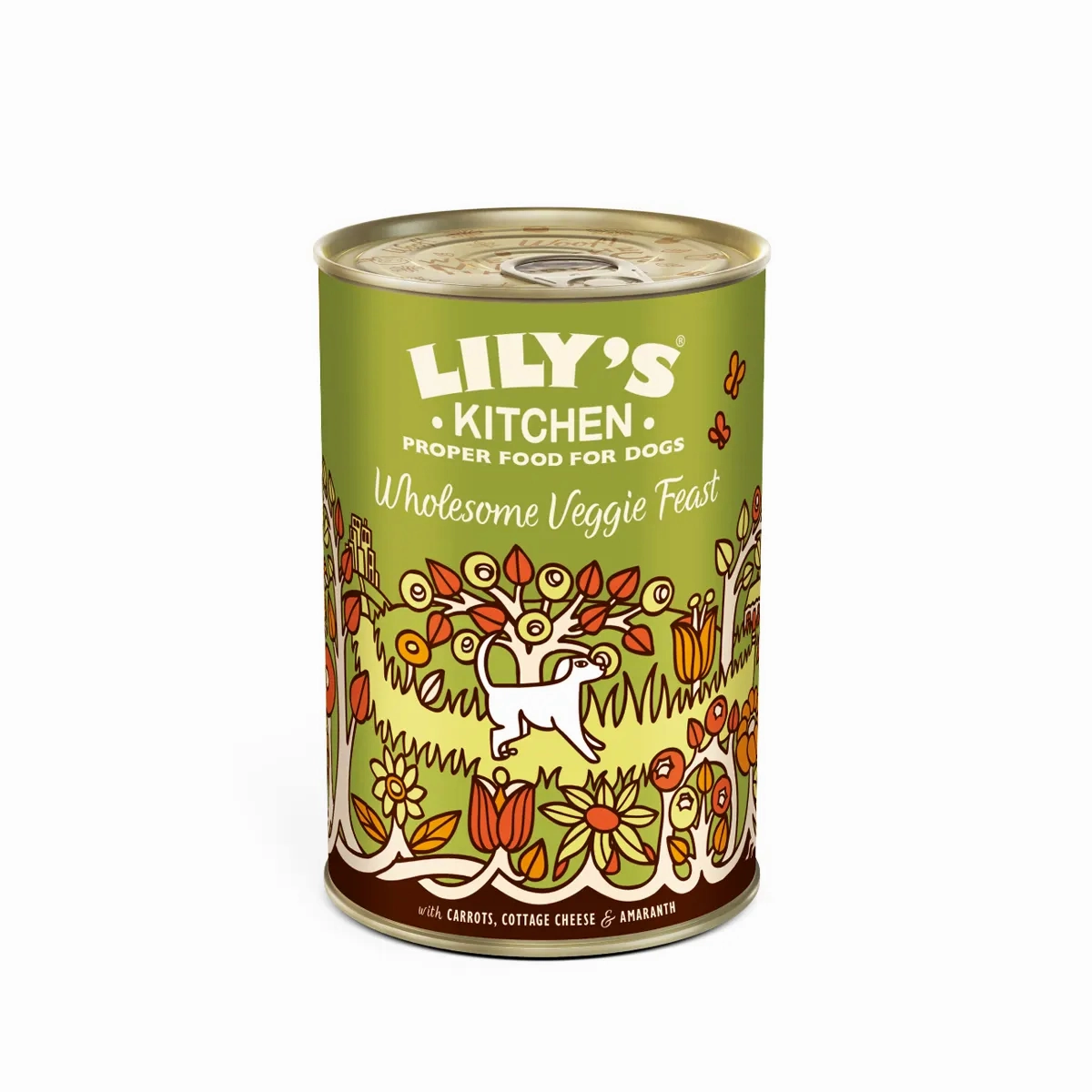 Lily's Kitchen - Wet Food For Dogs - Wholesome Veggie Feast 375g