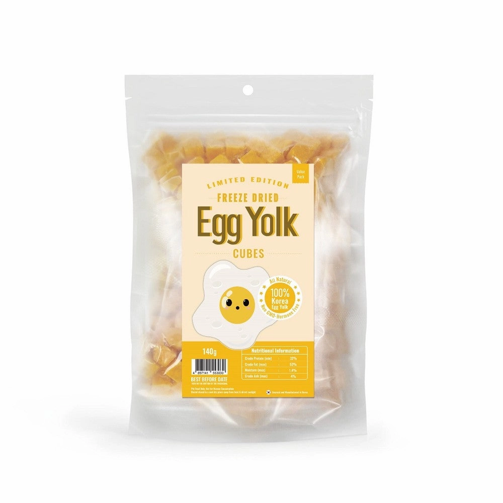 Limited Edition Freeze Dried Egg Yolk Treats for Dogs & Cats