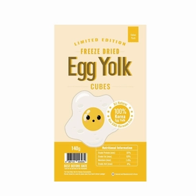Limited Edition Freeze Dried Egg Yolk Treats for Dogs & Cats