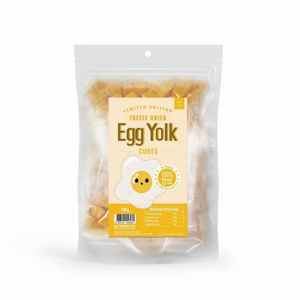 Limited Edition Freeze Dried Egg Yolk Treats for Dogs & Cats