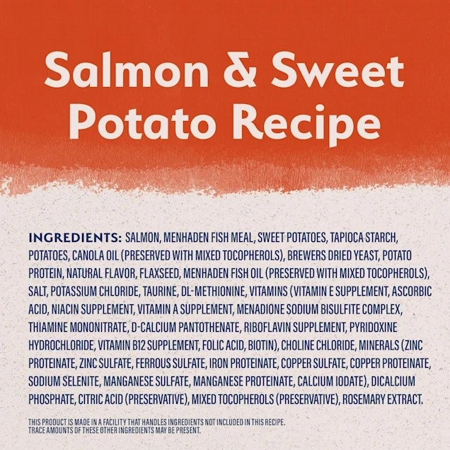 Limited Ingredient Diets Grain Free Adult Dog Dry Food - Salmon & Sweet Potato