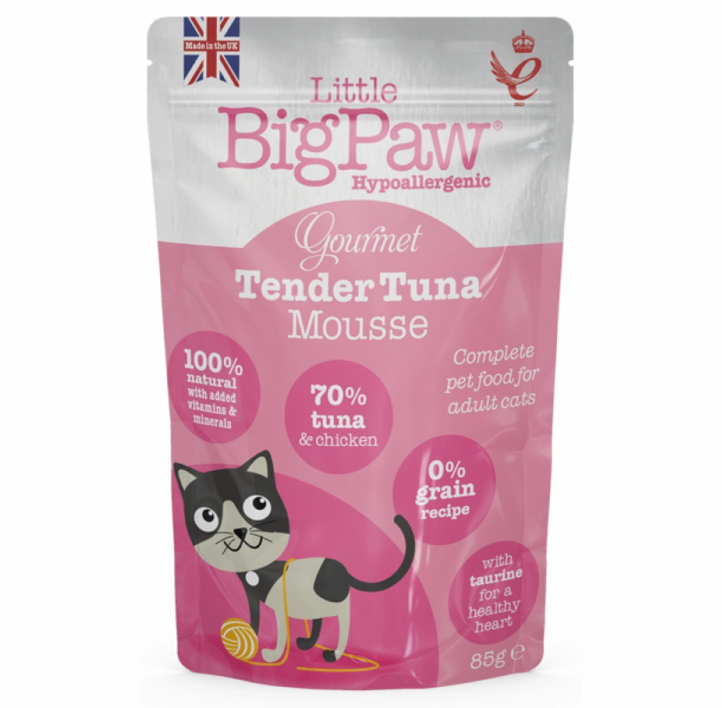 Little Big Paw Atlantic Tuna Mousse Cat Wet Food
