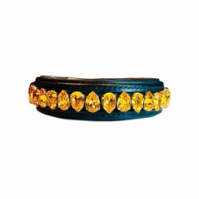 Liz Dog Collar Sunflower