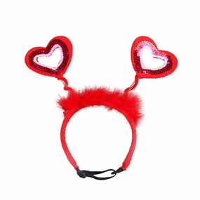 Love Heart Dog Headpiece