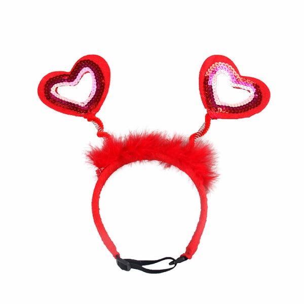 Love Heart Dog Headpiece