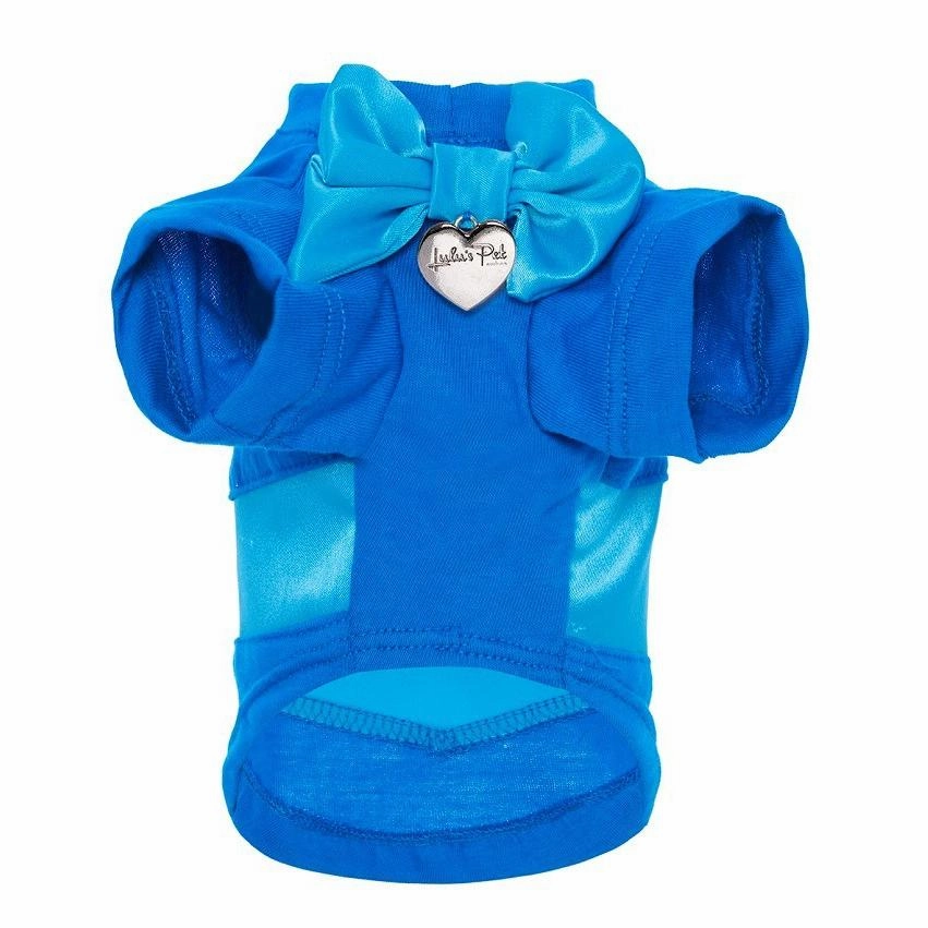 Loveable Dog T-Shirt Blue