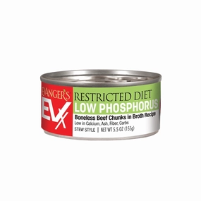 Low Phosphorus - Boneless Beef Chunks in Broth Cat Can