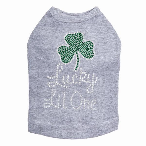 Lucky Lil One Rhinestone Dog Tank