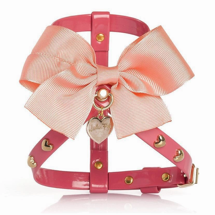 Luna Love Dog Harness Coral