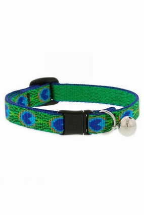 LupinePet Originals Tail Feather Cat Safety Collar   Bell