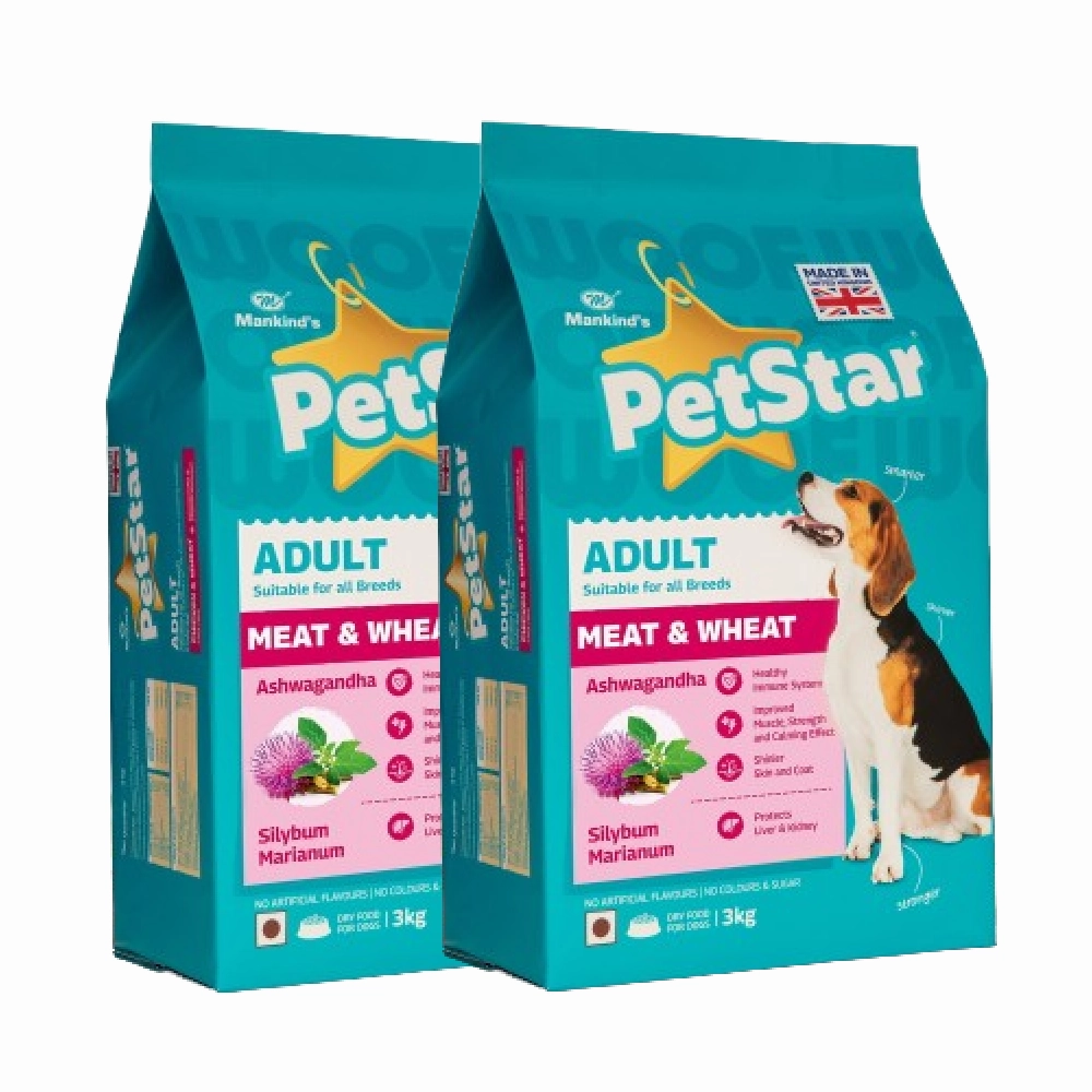 Mankind Petstar Meat and Wheat Adult Dog Dry Food