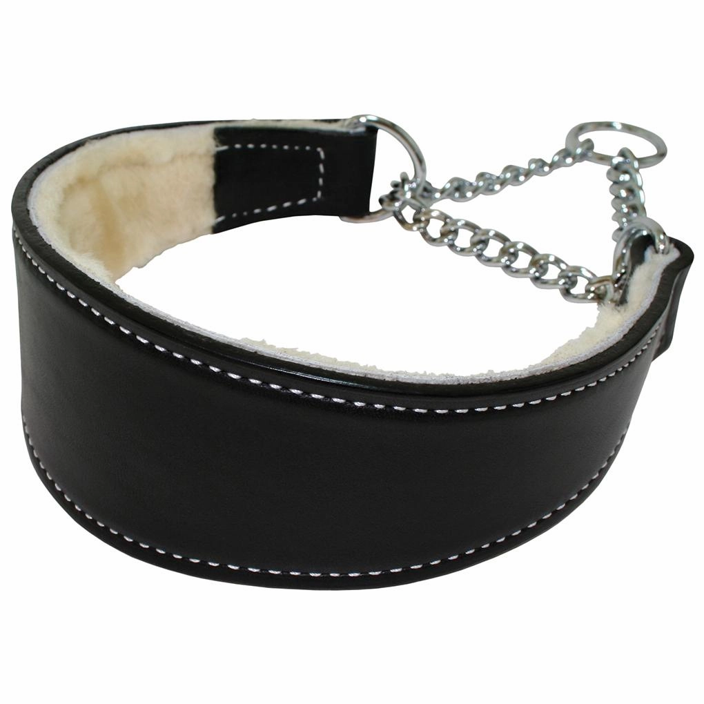 Martingale Shearling Lined Dog Collar