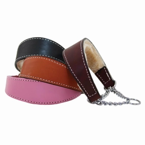 Martingale Shearling Lined Dog Collar