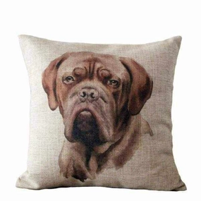 Mastiff Throw Cushion