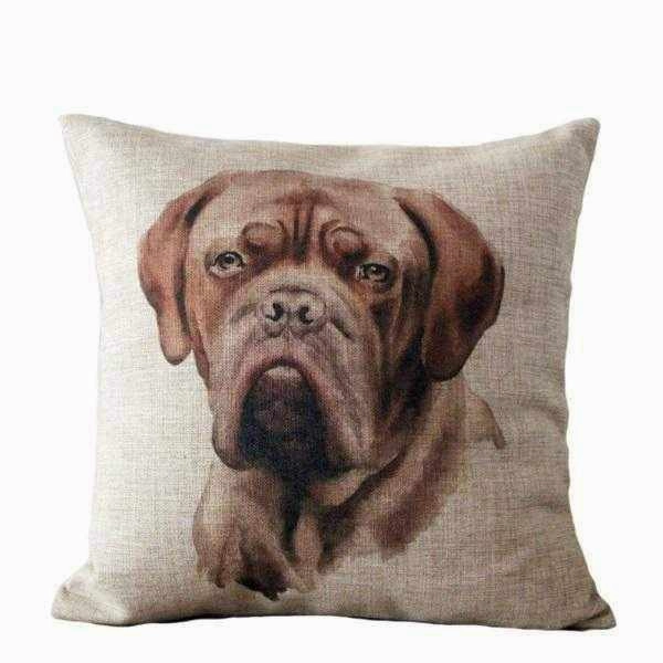 Mastiff Throw Cushion