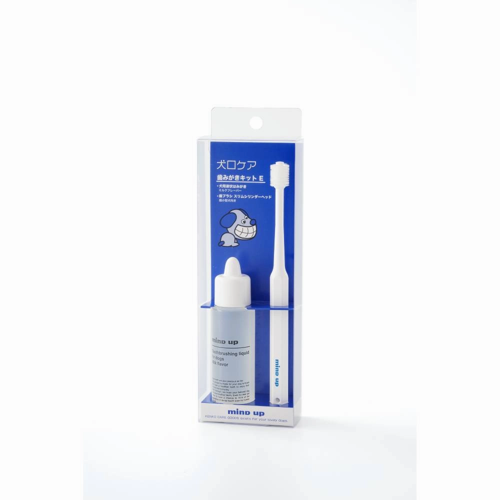 Mind Up Kenko Care Dog Toothbrush Slim Cylinder Kit E