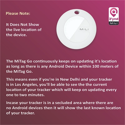 Mitag Go Anti Loss Device with Collar for Cats (Grey) | Android