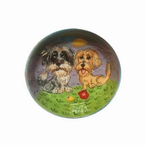 Mixed Breed 3 Dog Bowl