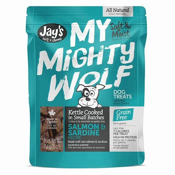 My Mighty Wolf Salmon & Sardine Recipe Dog Treats
