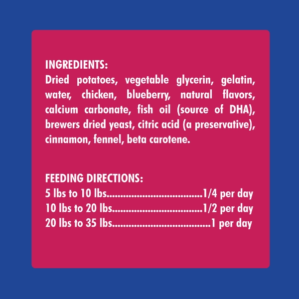 N-Bone Grain Free Puppy Teething Rings Blueberry & BBQ Flavour