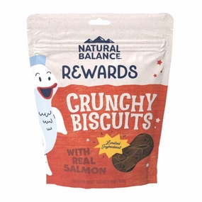 Natural Balance Crunchy Biscuits With Real Salmon Recipe Dog Treats, 14oz