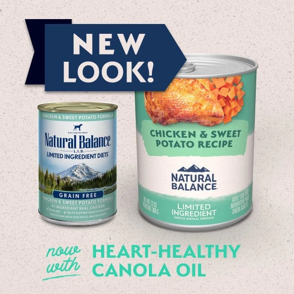 Natural Balance Limited Ingredient Chicken & Sweet Potato Recipe Canned Dog Formula